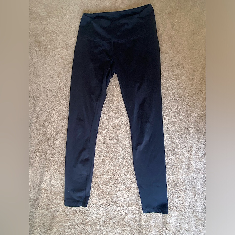 90 Degree Fleece Lined Black Leggings